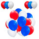 Red, White, Blue & Union Jack Latex Balloons